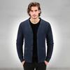 Men Knitting Cardigan V-Neck Long Sleeve Buttons Placket Sweater Jacket with Pockets Solid Color Autumn Winter Knitwear