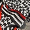 New Fashion Luxury Houndstooth Print Scarf For Women Shawl Wrap Spring Scarf Pashmina Foulard Hijab Stole Scarves Bufandas Stole