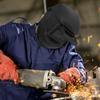 Maschera per Saldatura Regolabile Stile Francese Resistente al Calore Maschera da Saldatura Ribaltabile Attrezzatura Protettiva Portatile per Saldatore