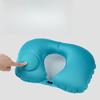 U-shaped Pillow, Inflatable Pillow, Portable Storage, Press-type Travel Neck Pillow, Travel Car Neck Pillow, Neck Protection