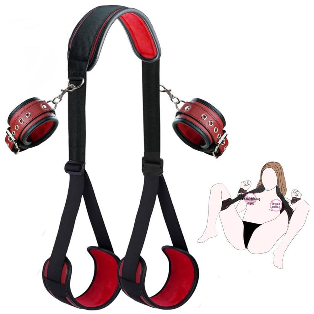 M-förmige Lederarmbänder: Erwachsenen-Beinsperre & Flirt-Hilfe