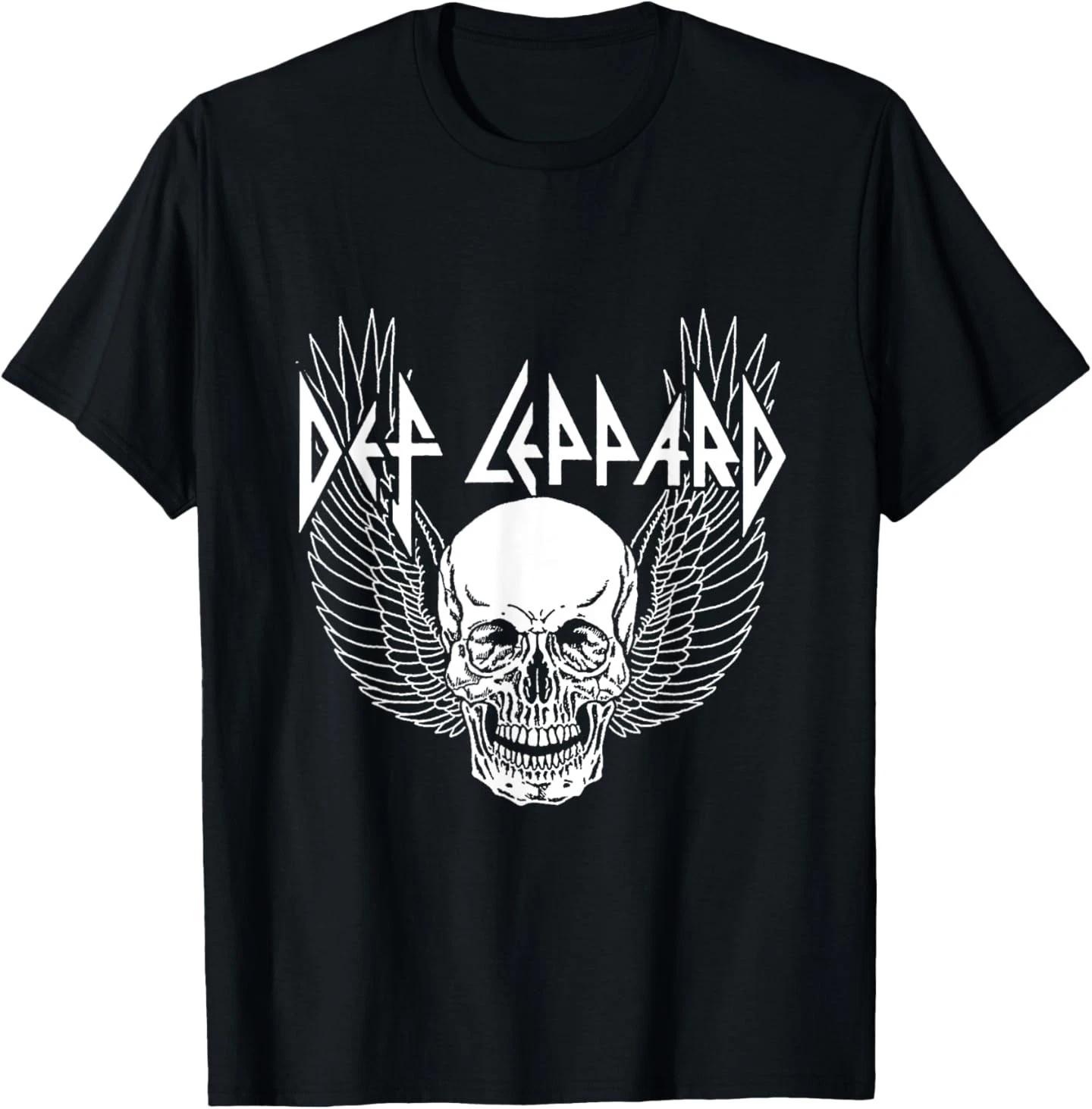 

Official Def Leppard Winged Skull T-Shirt S