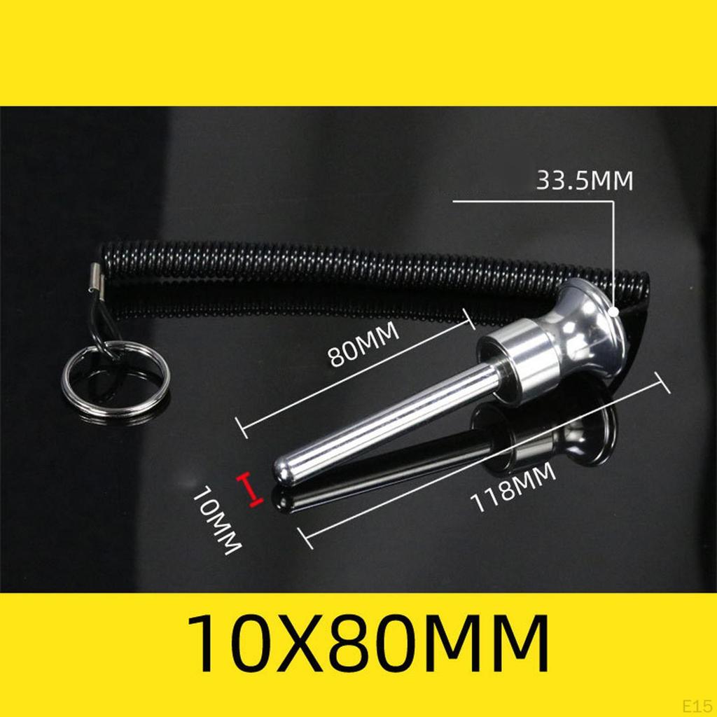Weight Pilgrimage Pin with Pull Rope Selection Key Aluminum Alloy Machine Parts