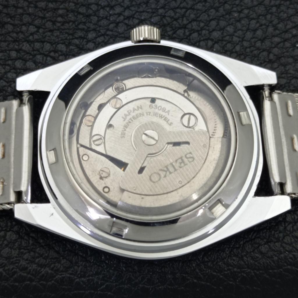 JAPAN VINTAGE REFURBISHED SEIKO 5 AUTOMATIC MENS GREEN DIAL WATCH A440628-4 Sk-a440628