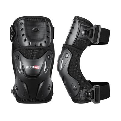 Wosawe Adult Motorcycle Riding Knee Pads Tactical Elbow Pads Hard Shell Anti-Fall Anti-Collision Protective Gear Equipment