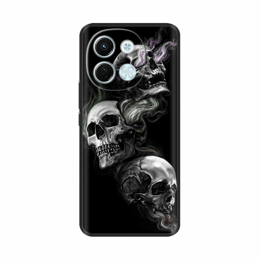 Phone Case For Tecno Pova 6 Neo 5G Case Cover Soft Black Silicone Bumper For Tecno Spark 30 5G Case Coque Spark30 Fundas Para