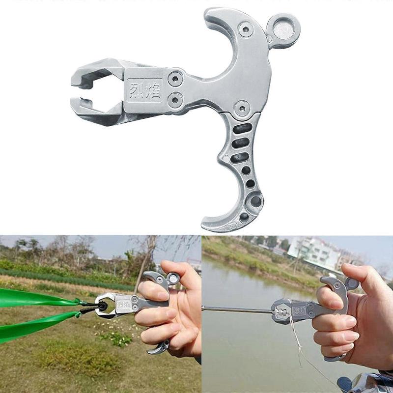 Professional Hunting Slingshots Stainless Strong Force Slingshots Release Device Catapult Triggers DIY Slingshots Tools Multicolor