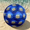 1pc Argentina Football Crest Size 5 Soccer Ball, Suitable for Practice Matches/tournament Training,Lightweight and Durable logo70711