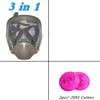 Anti Fog Full Face Respirator, Mask, Industrial Coating, Spraying, Safety Filter, Formaldehyde Protection, 6800