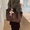 New Women Shoulder Bag Large Capacity Tweed Commuting Handle Bag Fashi Checkered Tote Comfortable and Versatile Storage Bags