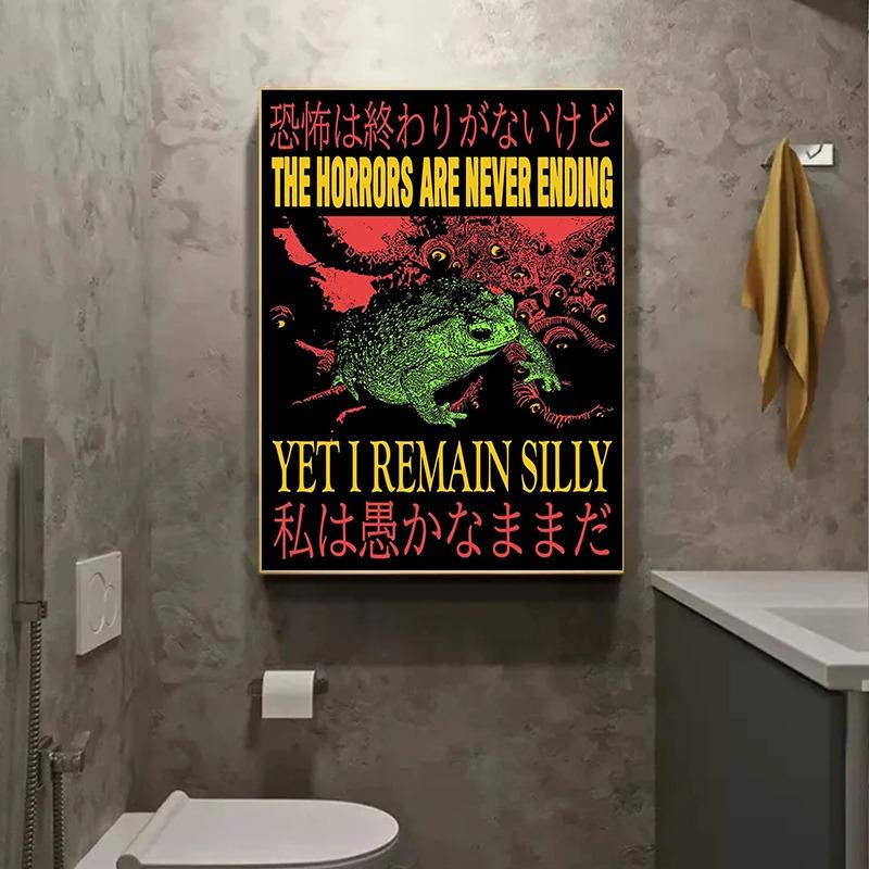 Vintage Japanese Animals Posters Rats Frog Raccoon Prints Canvas Printing Wall Art Picture for Living Room Home Decor Gifts