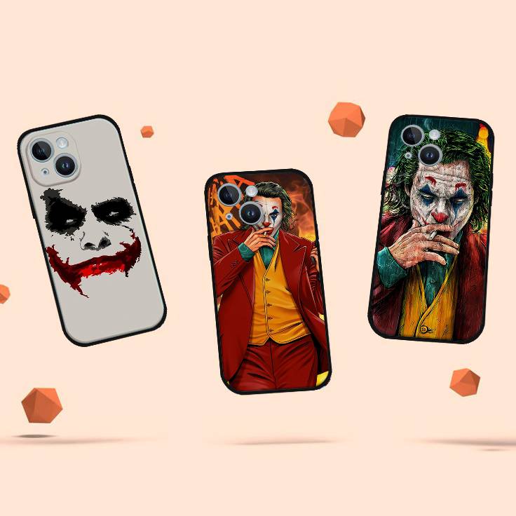 Movie Joker Clown Apple IPhone11 12 13 14 15 16 17 Pro Max Iphone17 Pro Max 17Pro 17 Air Funda Dura De Silicona Capa