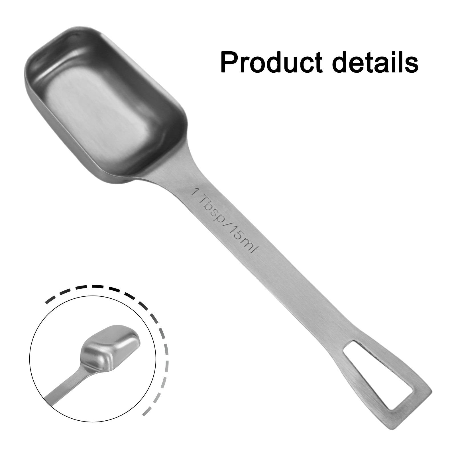 

1pc Stainless Steel Coffee Bean Scoop 15ML Measuring Scoop Weighing Powdered Milk Coffee Powder Spoon Kitchen Accessories China Mainland