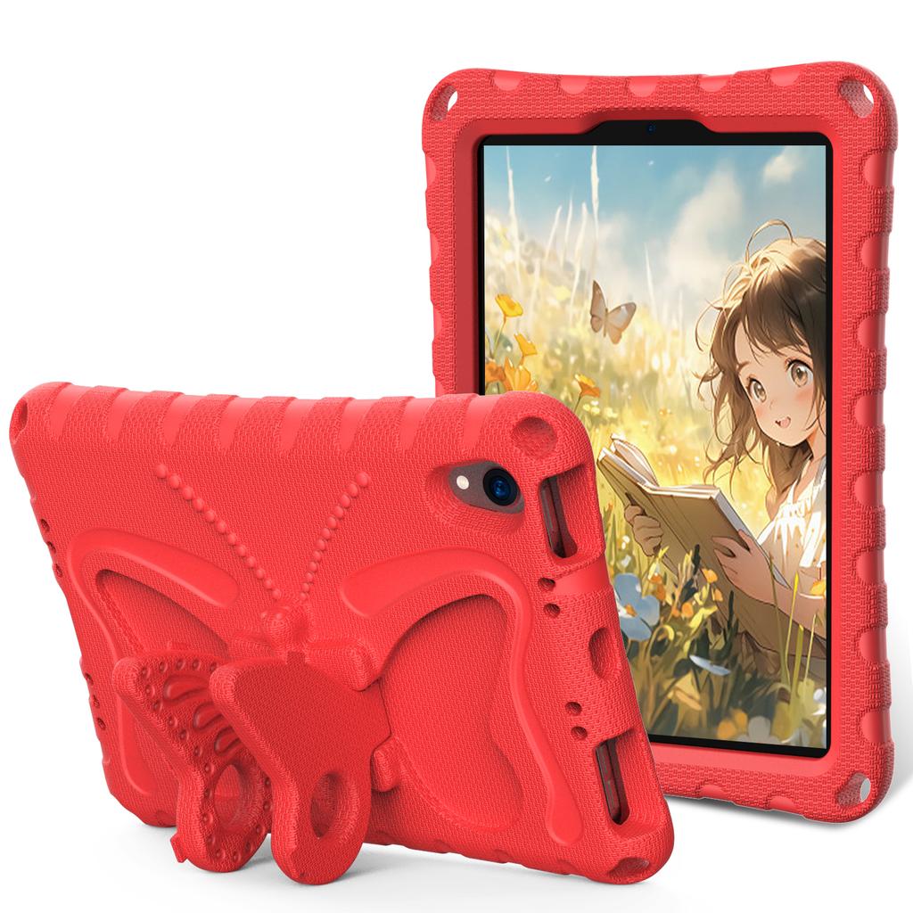 Süße Kinderhülle für IPad Mini 7 A17 Pro 8.3 Mini6 IPad Mini 5/4/3/2/1 (7,9") Leichte Stoßfeste Hülle mit Schmetterlingsständer