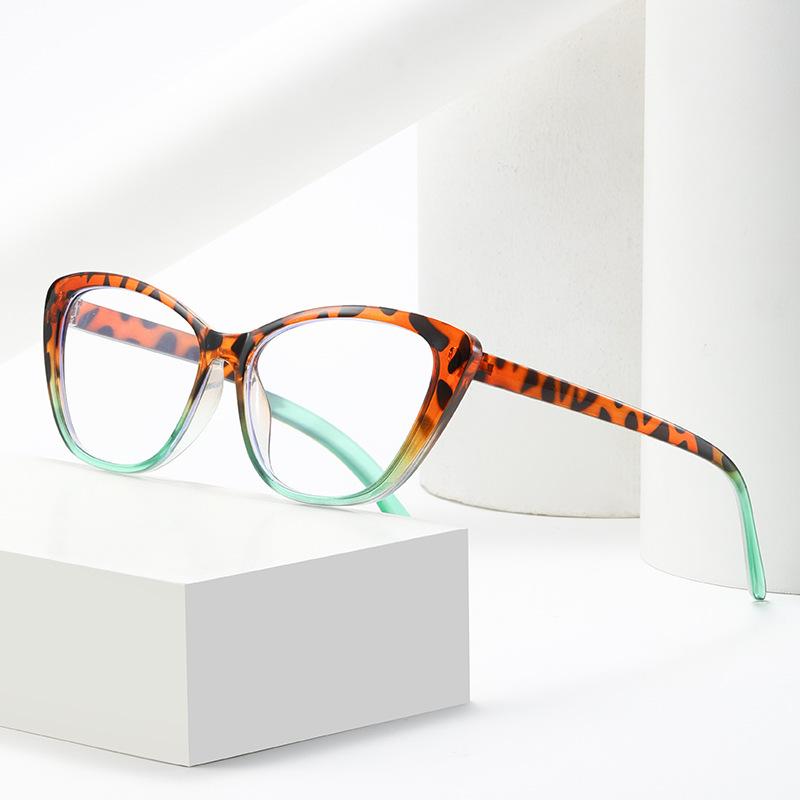 New Cat-Eye Anti-Blue Light Presbyopia Eyewear Stylish High-Definition and Comfortable Reading Glasses Diopter 0 To +4.0