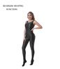 Shiny Oil-Gloss High-Elastic Full Body Shaping Leotard - Plus Size Silky Smooth Tight-Fit Yoga Fitness Wear