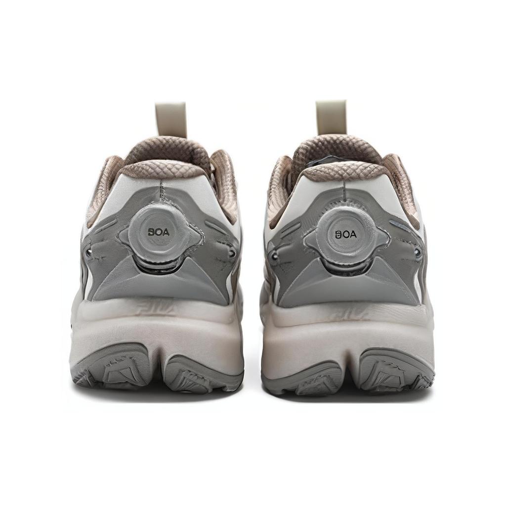 FILA BOA WOLF Fabric Low top Casual Running Shoes Men's Beige Brown Gray A12M411204FBE