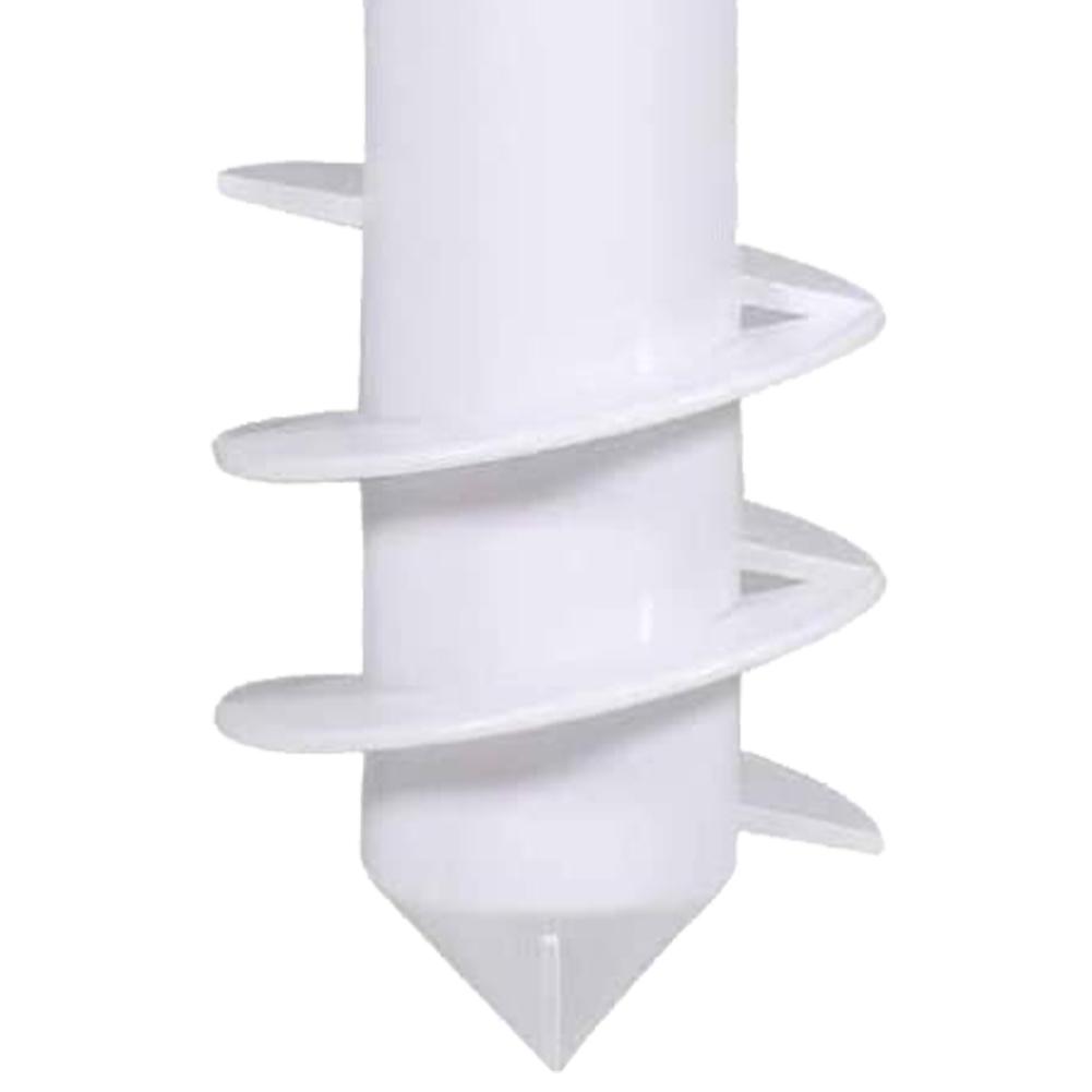 3/5 Spin Beach Umbrella Stand with Hook Spike Auger Keep Holder Adjustable Sunshade Bracket Windproof Outdoor Travel Accessories