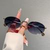 Vintage Retro Oval Sunglasses for Men and Women UV400 Protective Classic Metal Frame Sunglasses Outdoor Beach