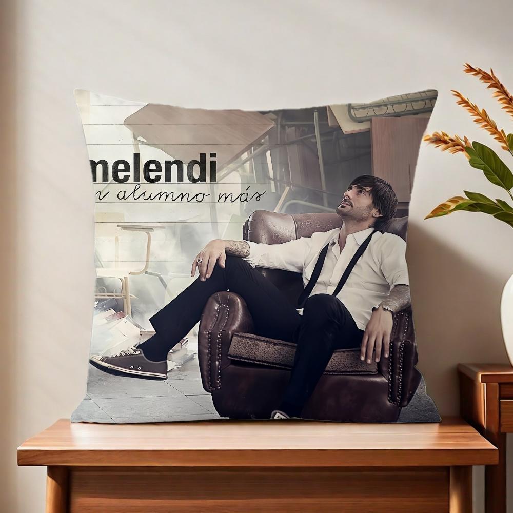 MMelendii Singer Cushion Cover For Pillow Printing Sofa Decoration Home Car Room Coffee Shop Office Nordic Simplicity