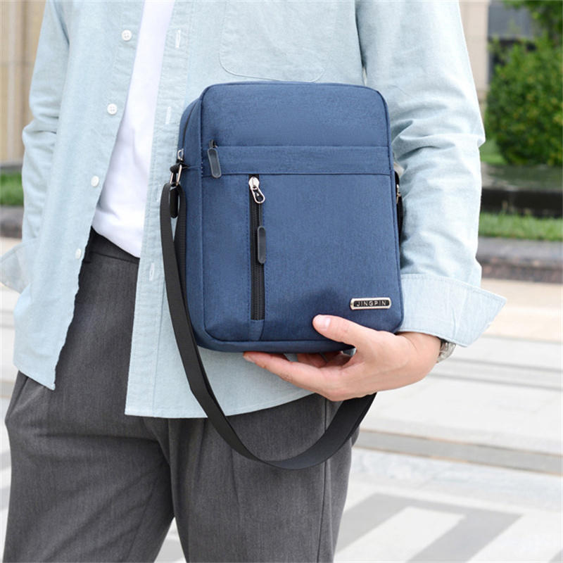 Men's Business Casual Messenger Bag Lightweight Travel Office Work Satchel Bags Large Crossbody Bag