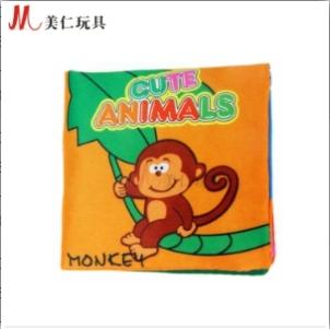 Baby Weiches Stoffbuch 0-36M Lernspielzeug Interaktives Eltern-Kind Montessori Marionette Pädagogisches Spielzeug für Jungen Mädchen Kinder Geschenk
