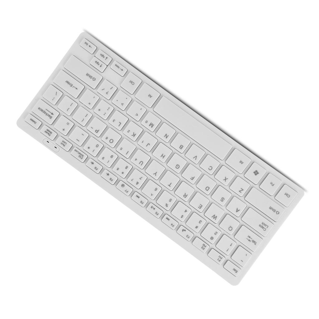 78 Keys Thin USB Wired Keyboard for Desktop Computer Laptop PC (Black)