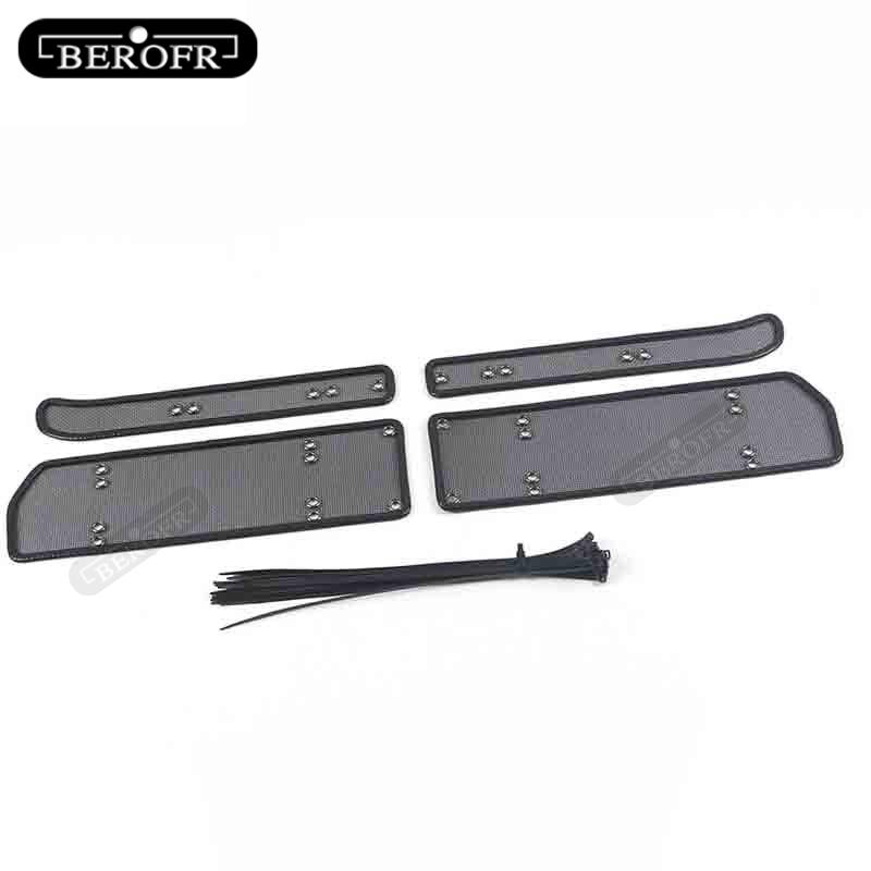 Front Grille Insect Screening Mesh Insert Net Stainless Steel Cover Trims For Honda XRV 2019 2020 Car Accessories 2019 -2020