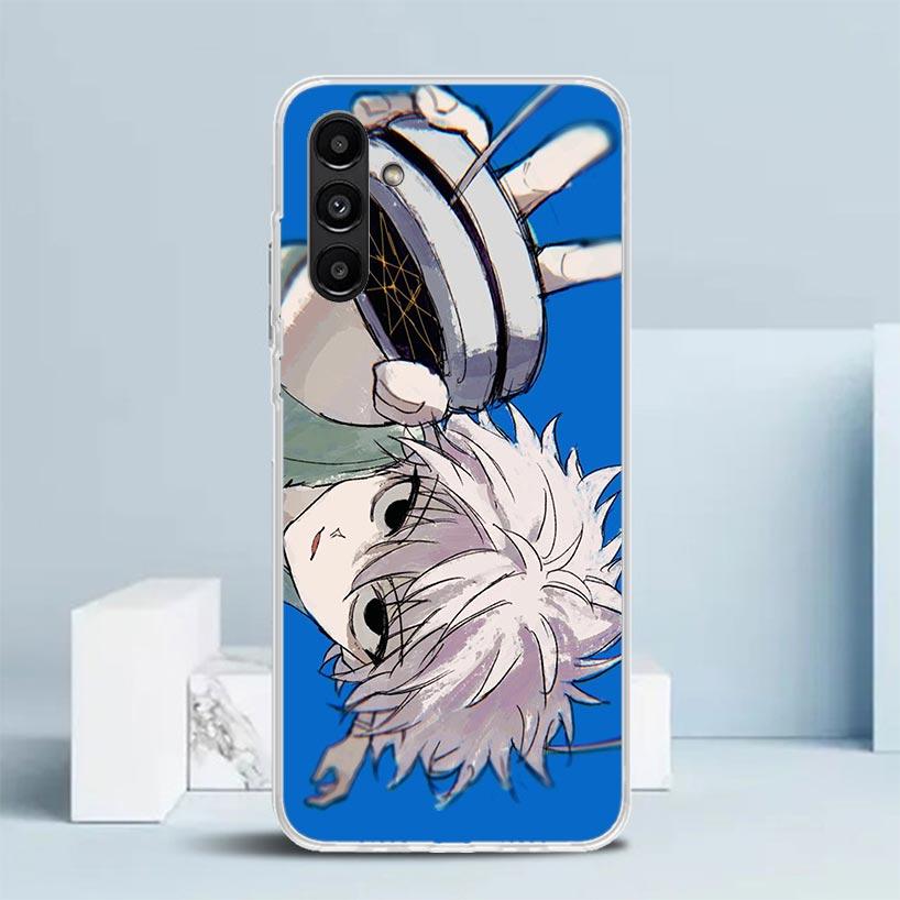 Killua HunterX Phone Case For Samsung Galaxy A17 A37 A57 A16 A15 A14 A13 A56 A55 A54 A53 A36 A35 A34 A33 A26 A25 A24 A23 Galaxy
