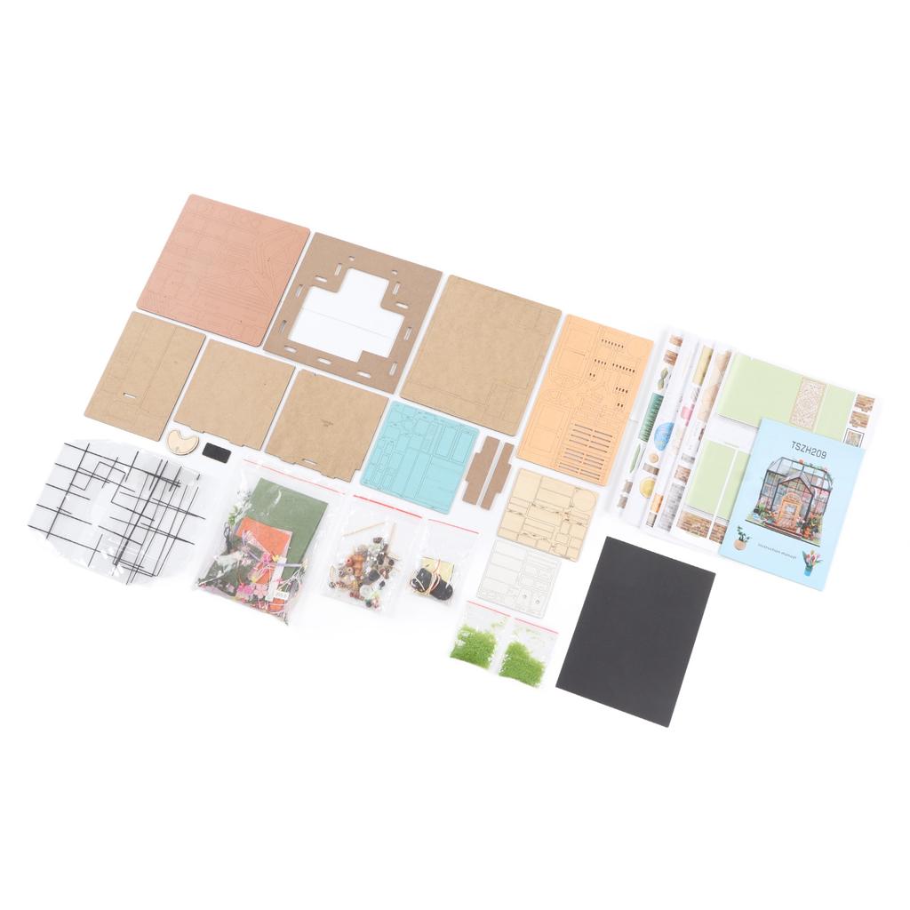 DIY Miniature Dollhouse Kit 1:24 Scale Dollhouse Puzzle Toy for Home Party Entertainment Above 14