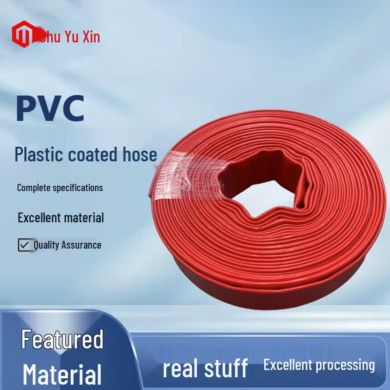 Chuyu Xin Heavy-Duty PVC Layflat Water Hose 75mm ID x 20m
