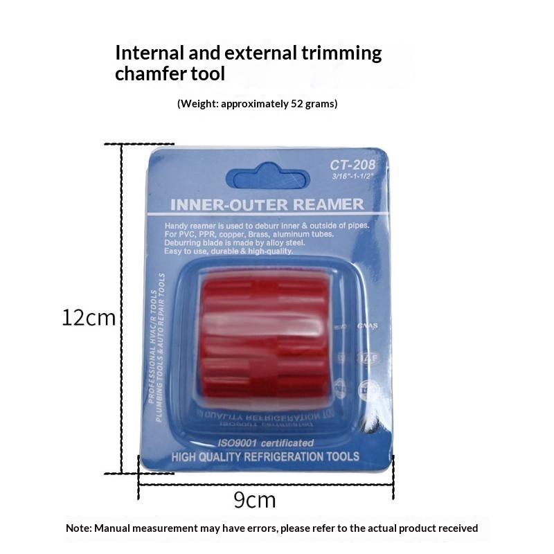 Inner-Outer Reamer Pipe And Tube Deburring Reamer Tubing Chamfer Tool For Pvc Ppr Copper Brass Aluminum Pipes