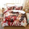 3D Print Anime Game Collar X Malice Bedding Set Printed With Pillowcase Bed Duvet Cover Soft Single Double Queen Super King Size