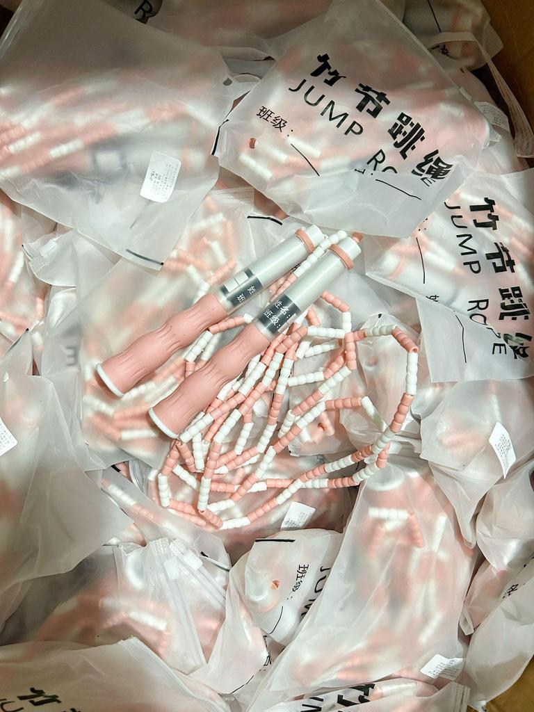 Bamboo Section Jump Rope for Children and Students - Beginner Kindergarten Edition