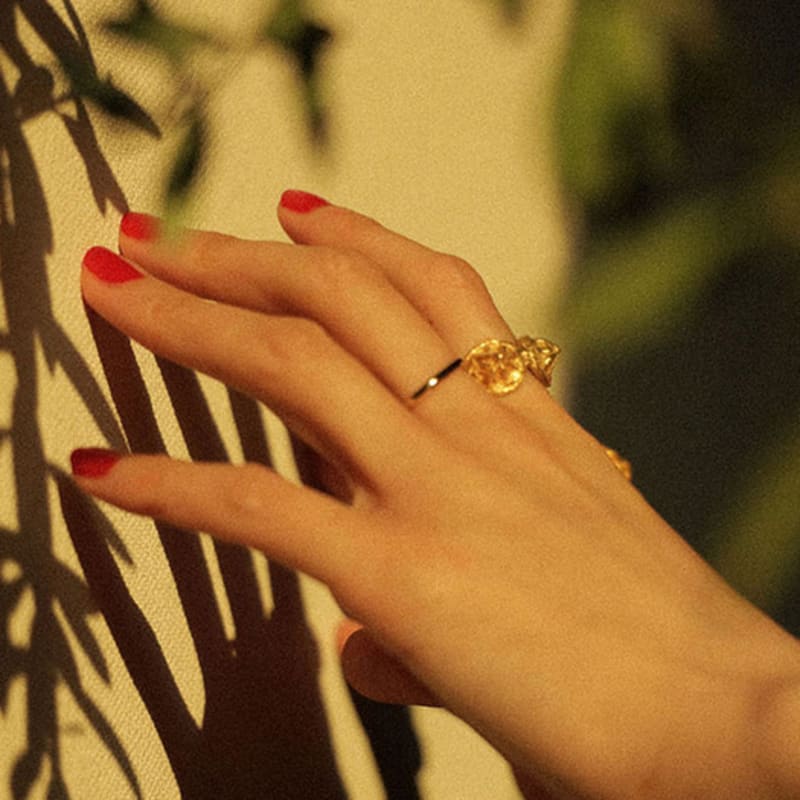 HYERIKIM JEWELLERY Madelaine ring (gold)