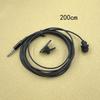 Noise Isolating Mono Earbuds Short Line 3.5mm Plug Headphone Single Side Earphone  MP3 Players