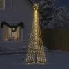 LED Christmas Tree 495 Warm White LEDs 300.5 Cm