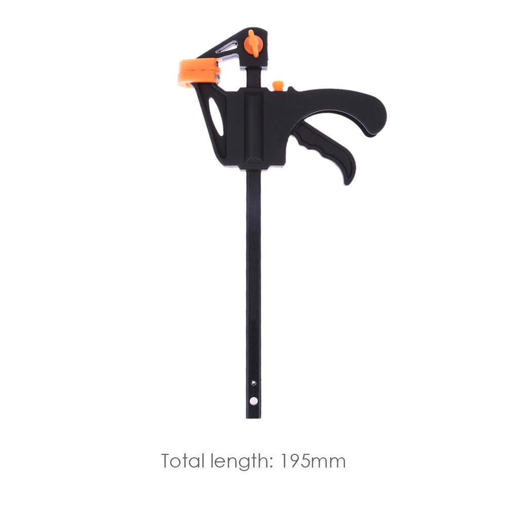 4 Inch Wood Clamp F Type Woodworking Work Bar Clamp Clip F Clamp Ratchet Release Sergeants for Carpentry Tool DIY Hand Tools