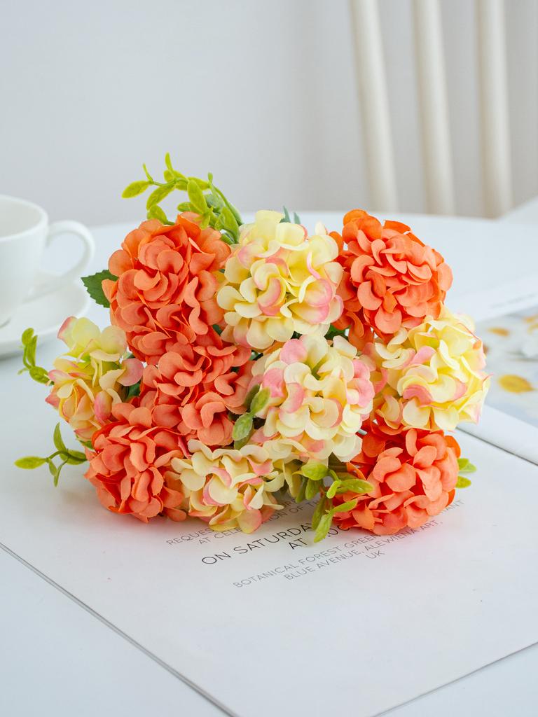 Artificial Flowers Silk Carnation Centerpieces Fake Plant Wedding bouquet Room Home Party Gifts Arrangement Festival Accesorios