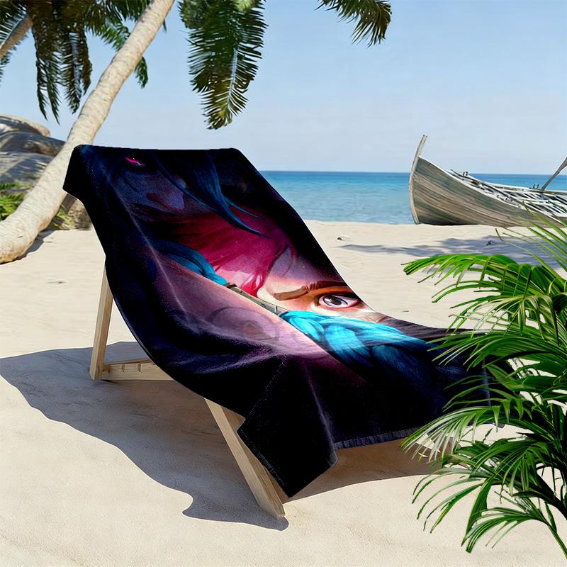 Enigmatic Glow: Mystical Eyes Tendrils beach towel Beach towel for vacation photos soft quick-drying swim towel seaside swim beach printing
