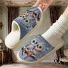Cotton Shoes - Men's Warm and Comfortable Casual Home Shoes - Women's Slippers