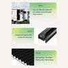 Privacy Shade Double Layer Sun Blocker Trailer Door Blind for Entry Door Window