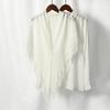 Women Knitted Cotton Tassels Shawl Triangle Scarf Woman Soft High Quality Wraps Travel Cape Femme Hollow Fashion Scarves