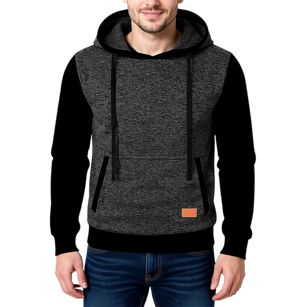 Sportträningsdräkt med luva Unisex löparkläder Långärmad tröja Luvtröja sweatshirt