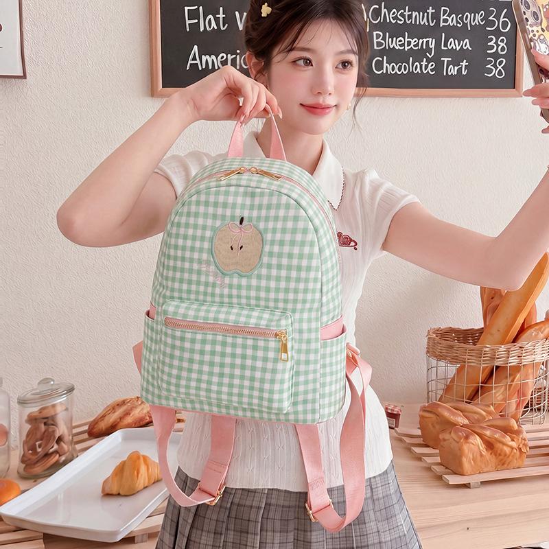 Schoolbag Casual Large Capacity Women's Backpack 1011 New Commuter Versatile Backpack Going Out Travel Bag Student School Bag
