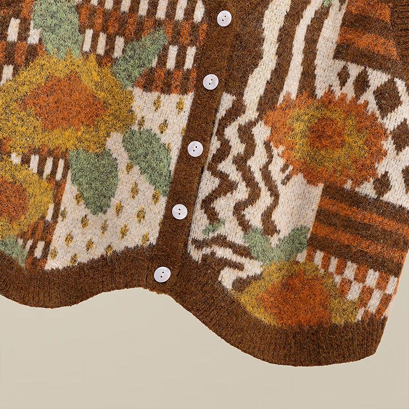 Women's Relaxed Fit V-Neck Single-Breasted Vest