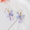 Elegant Butterfly Hook Dangle Long Heart Earrings  Jewelry Pretty Gifts