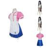 Dangan Ronpa 2 Mikan Tsumiki Pink White Uniform Suit Costume