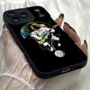 M571 Astronaut and Guitar Angel Eyes Soft Phone Cases for iPhone Samsung Galaxy Xiaomi Rdemi Huawei Honor Infinix Realme OPPO Vivo All Model TPU Case