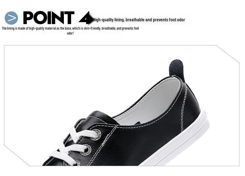 2022 Summer Women's Trendy White Faux Lace Korean-Style Board Shoes with Soft Upper and Sole